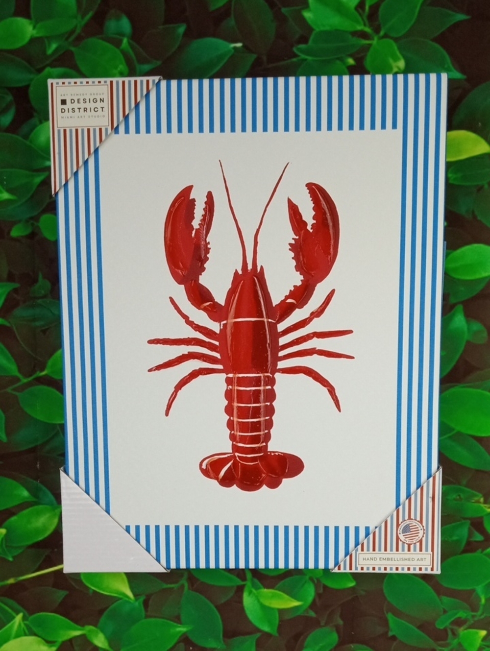 🏠 Design District Red Lobster Wall Art Print